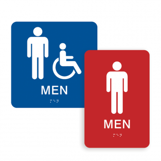 Men's Restroom Signs