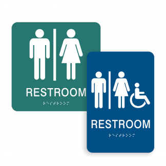 Unisex Restroom Signs